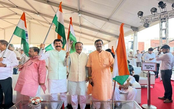 Rajib Bhattacharjee Joins ‘Har Ghar Tiranga’ Rally In New Delhi