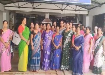 Anganwadi-Linked NGO Workers Protest Nine-Month Salary Backlog