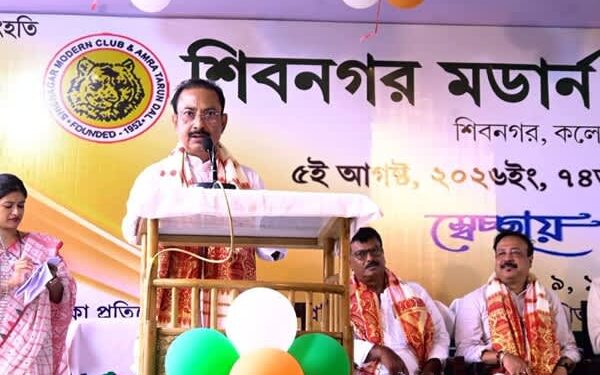 Rajib Bhattacharjee calls for drug-free society