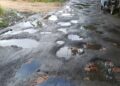 Tinku Roy inspects long-pending Unakoti road