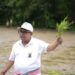 Ratan Lal Nath joins paddy plantation, backs farmers