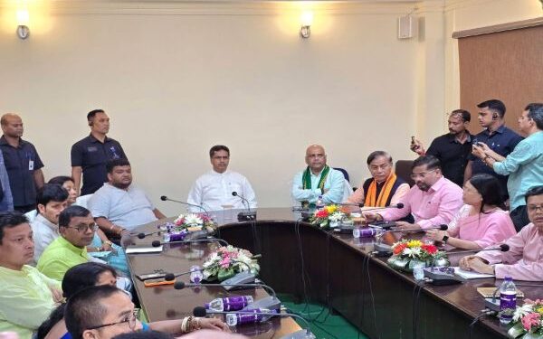 Tripura BJP Steps Up Poll Preparations; CM Manik Saha Chairs Key Strategy Meet