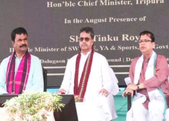 Tripura CM launches Rs 45.18 cr projects