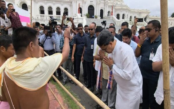 CM Manik Saha joins traditional Ker Puja in Agartala