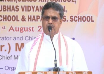 CM Saha Lays Foundation Stones for 5 New School Buildings