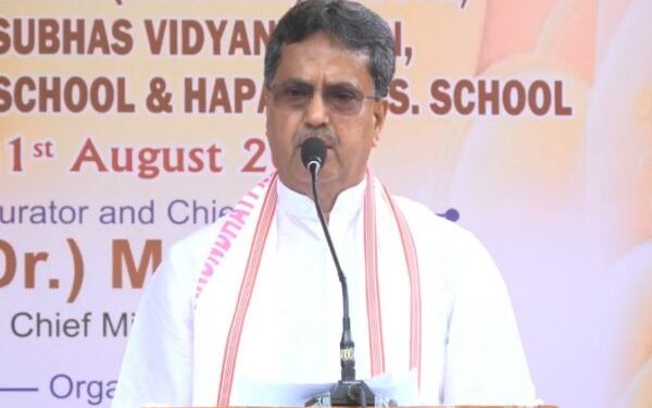 CM Saha Lays Foundation Stones for 5 New School Buildings