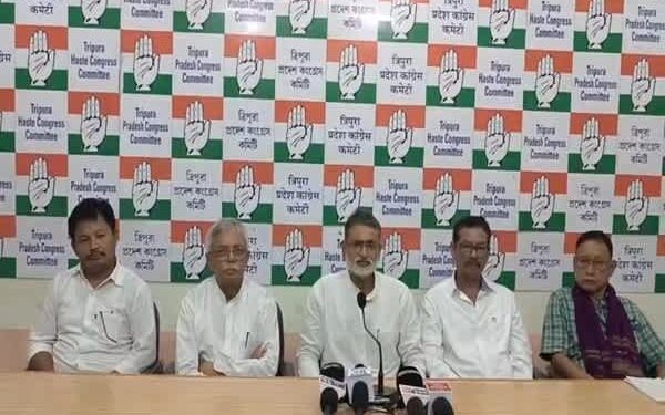 Tripura Congress Demands CM Saha’s Resignation