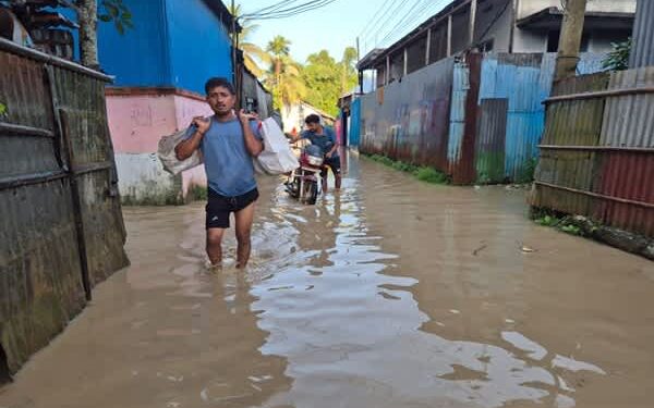 Howrah River Crosses Danger Mark in Tripura