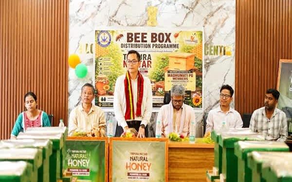 New Bee Boxes Boost Tripura Nectar Output