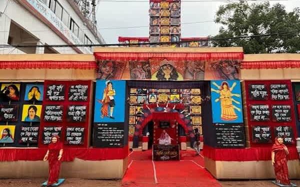 Prantik Club Launches Puja With Anti-Tobacco Message