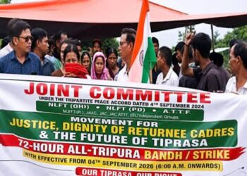 Tripura Bandh Disrupts Road, Rail Traffic