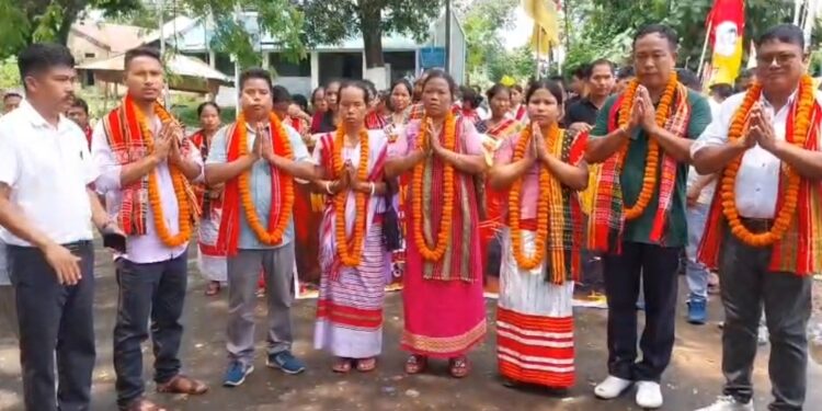 Tipra Motha Steps Up Nomination Drive for 14 Village Councils in Mungiakami